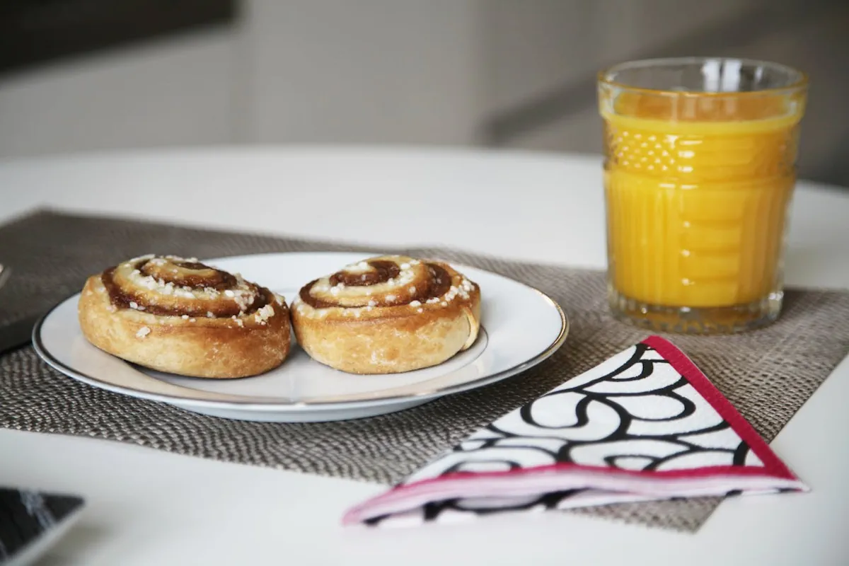 kalljästa kanelbullar
