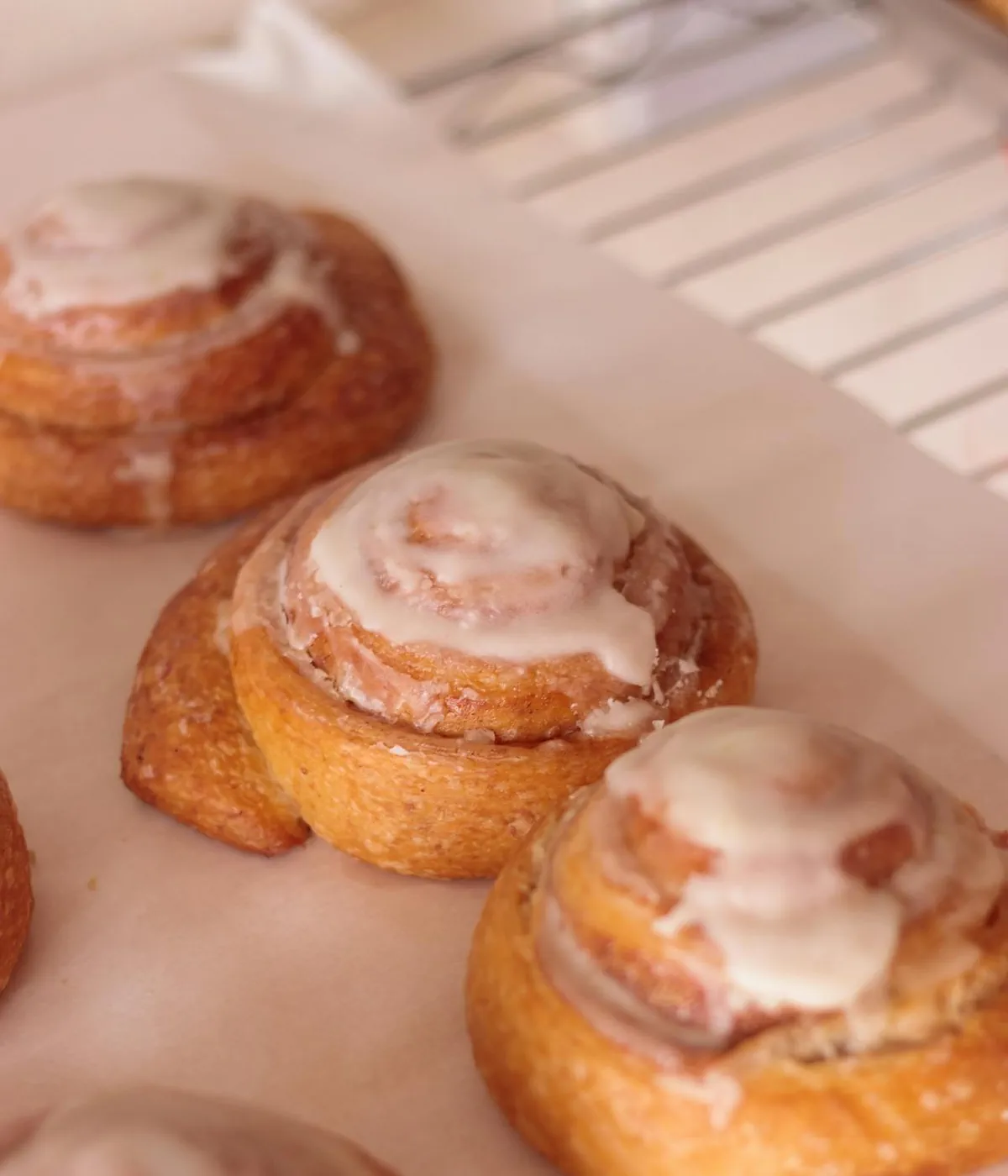 kanelbullar med glasyr